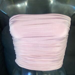 RSQ Light Pink Strapless Top